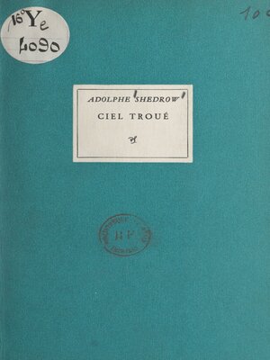 cover image of Ciel troué